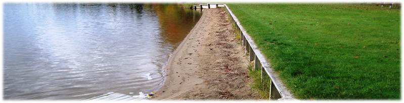 Round Lake Beach Banner